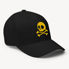 Jolly Roger Dad Cap mit Stickmotiv