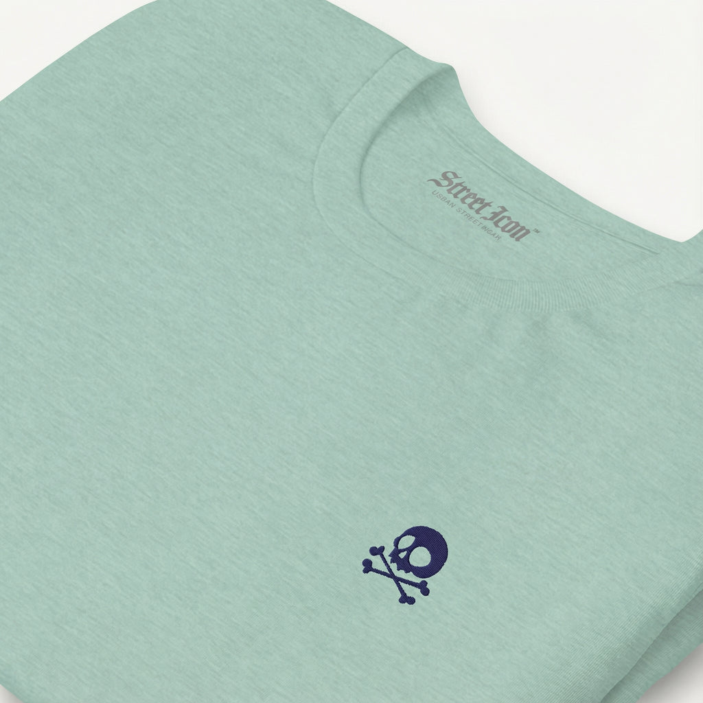 Jolly Roger T-Shirt mit Bruststick