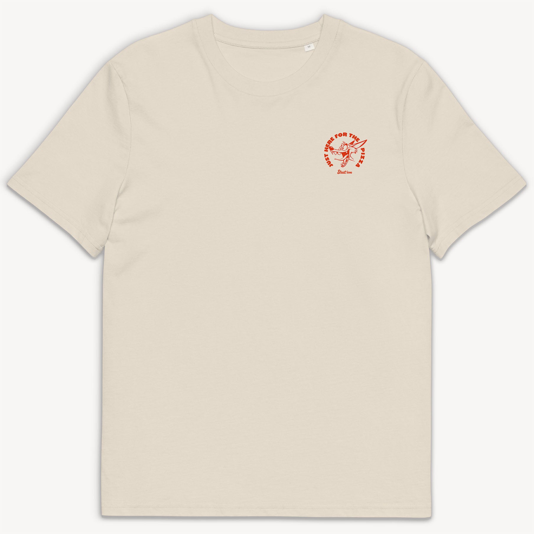 Just Pizza T-Shirt mit 2-seitigem BIG-Print - Street Icon