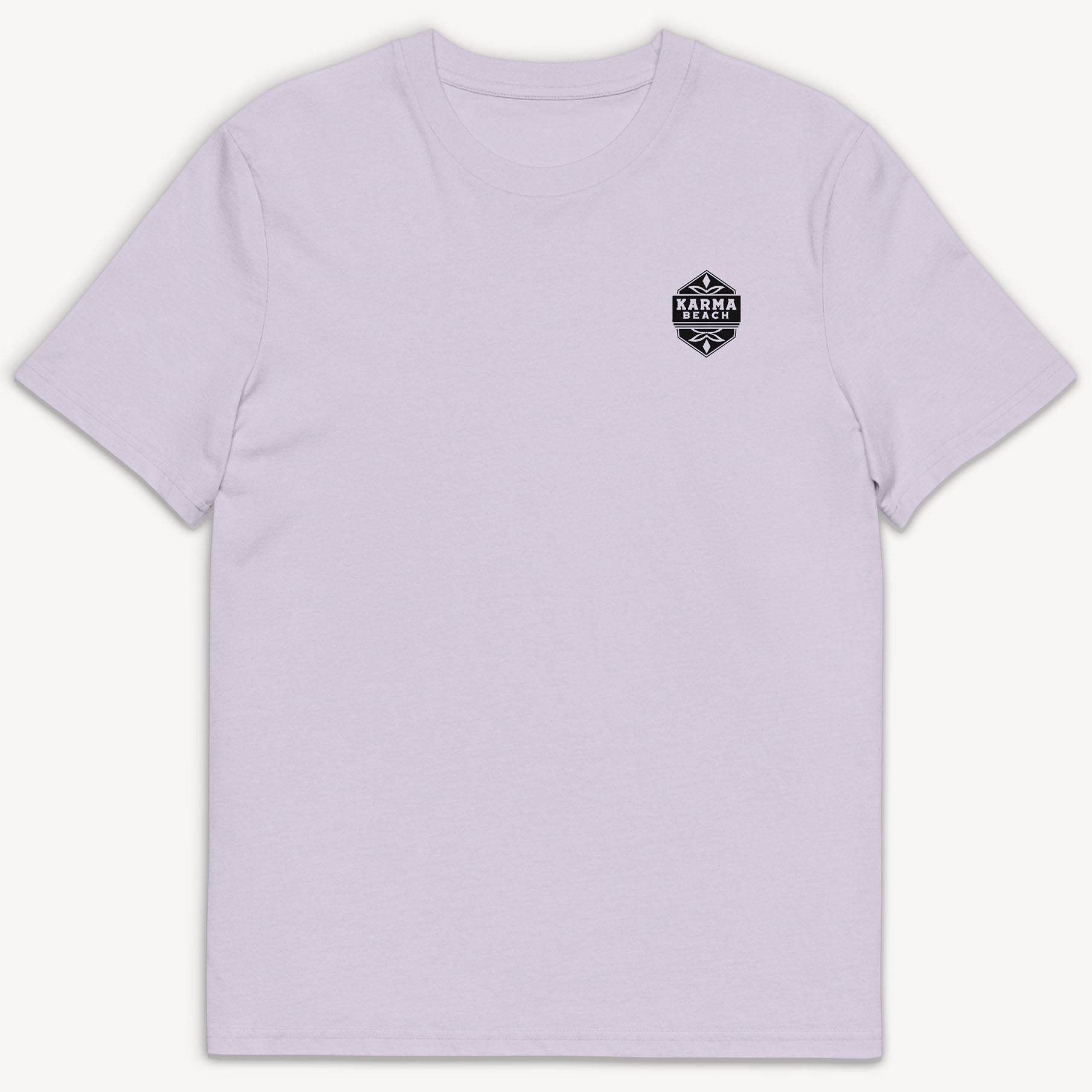 Karma Beach Emblem T-Shirt mit 2-seitigem Print - Street Icon