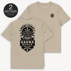Karma Beach Emblem T-Shirt mit 2-seitigem Print - Street Icon