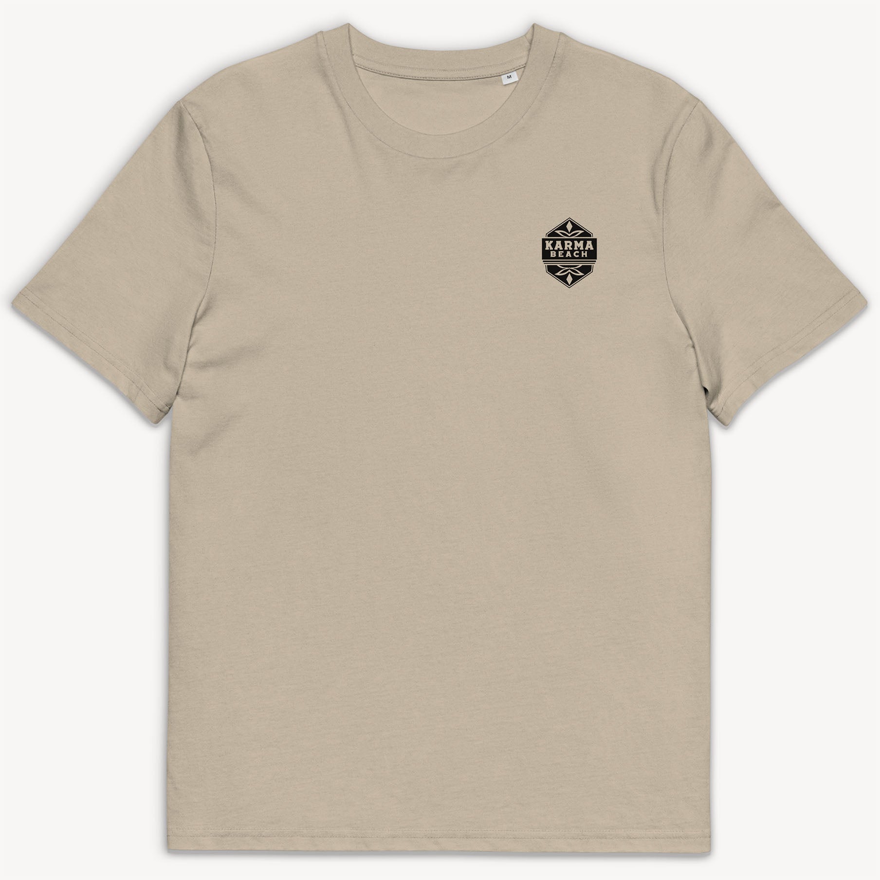 Karma Beach Emblem T-Shirt mit 2-seitigem Print - Street Icon