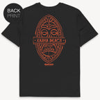 Karma Beach Shield T-Shirt mit 2-seitigem Print - Street Icon