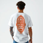Karma Beach Shield T-Shirt mit 2-seitigem Print - Street Icon