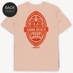 Karma Beach Shield T-Shirt mit 2-seitigem Print - Street Icon