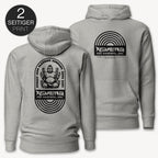 Karma Buddha Premium Hoodie mit 2-seitigem Print - Street Icon