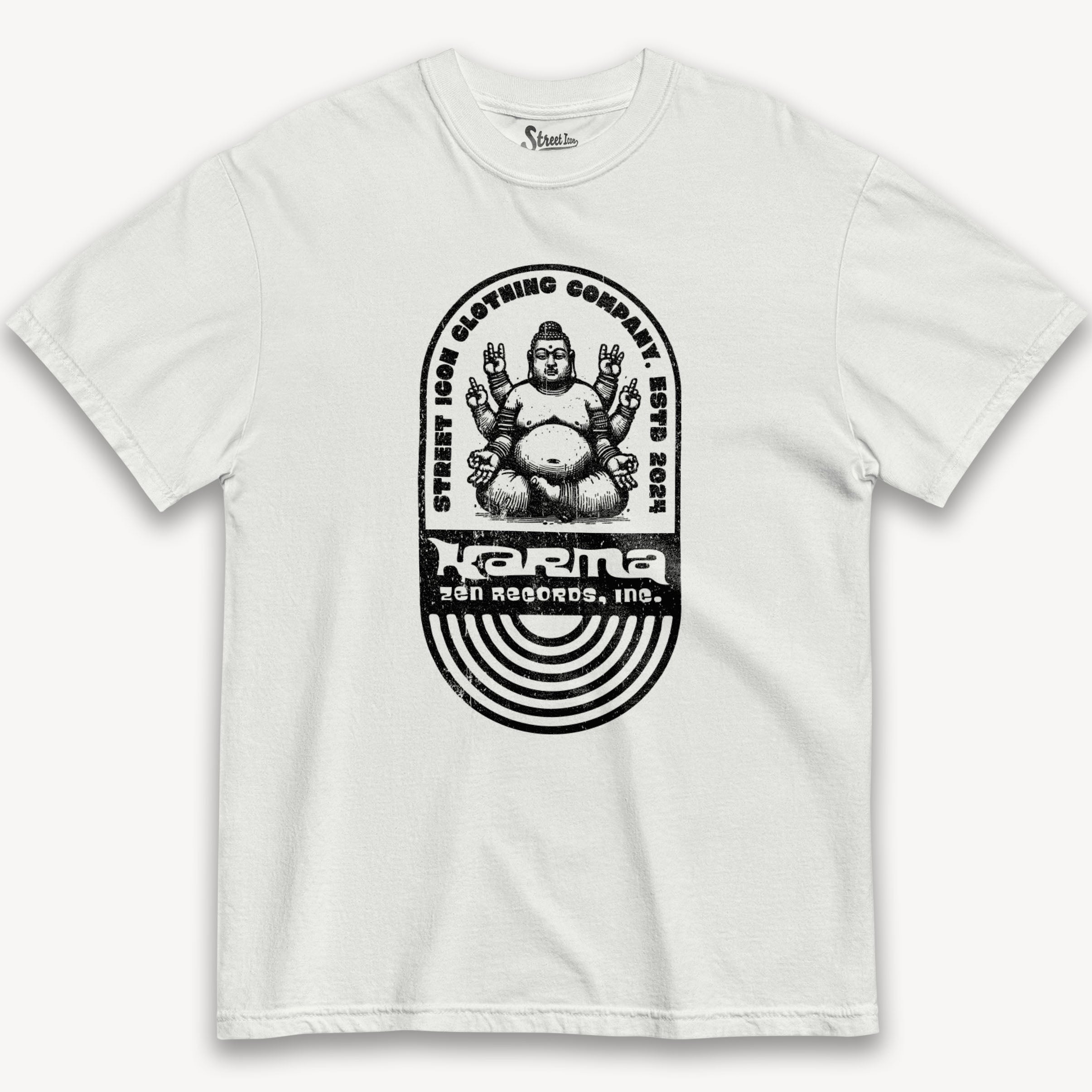 Karma Buddha Classic T-Shirt - Street Icon