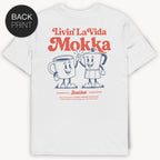 La Vida Mokka T-Shirt, 2-seitiger Print