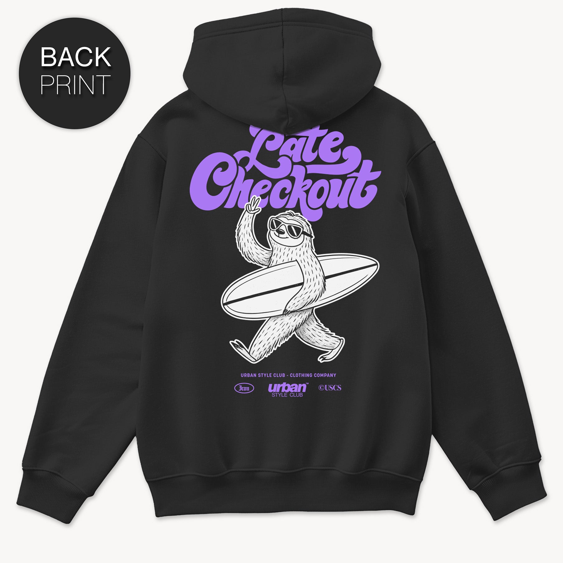 Late Checkout Zip Hoodie