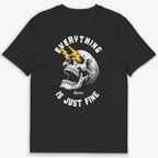 Lightning Skull T-Shirt - Street Icon