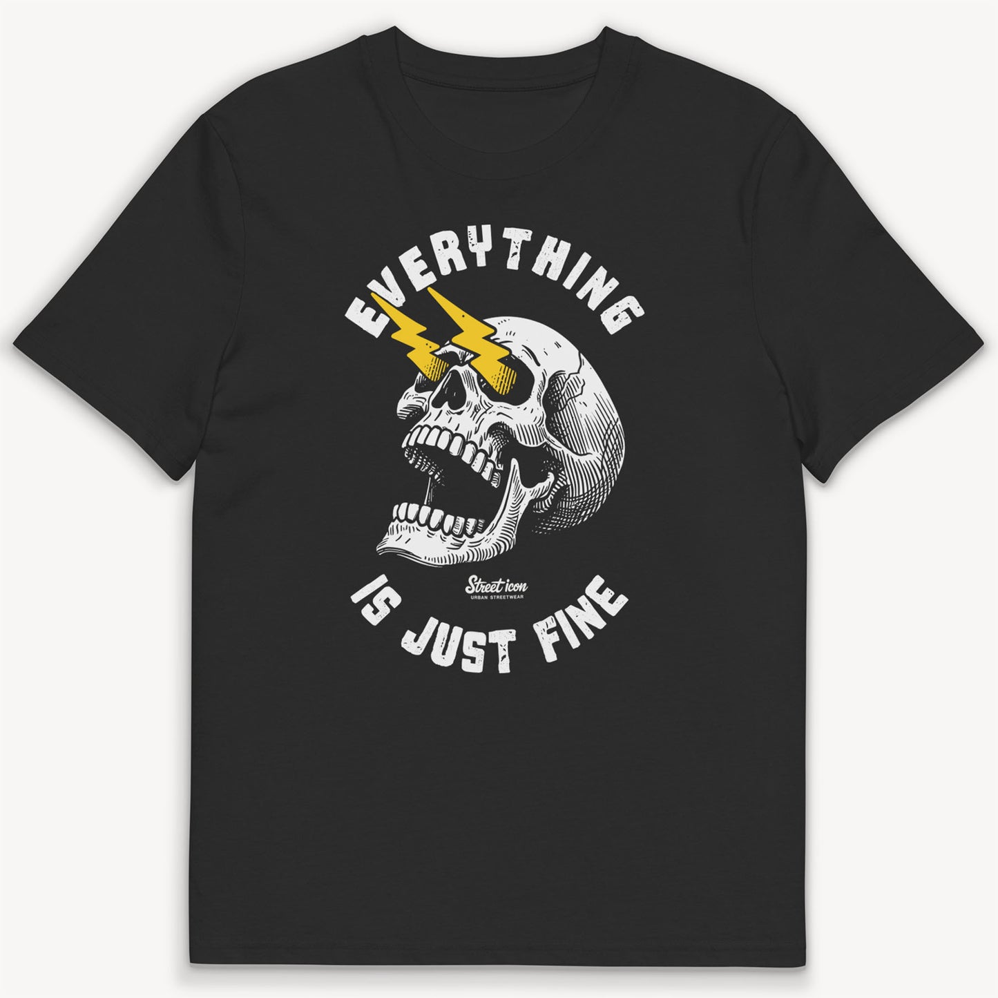 Lightning Skull T-Shirt