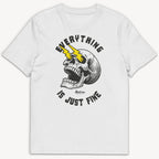 Lightning Skull T-Shirt - Street Icon