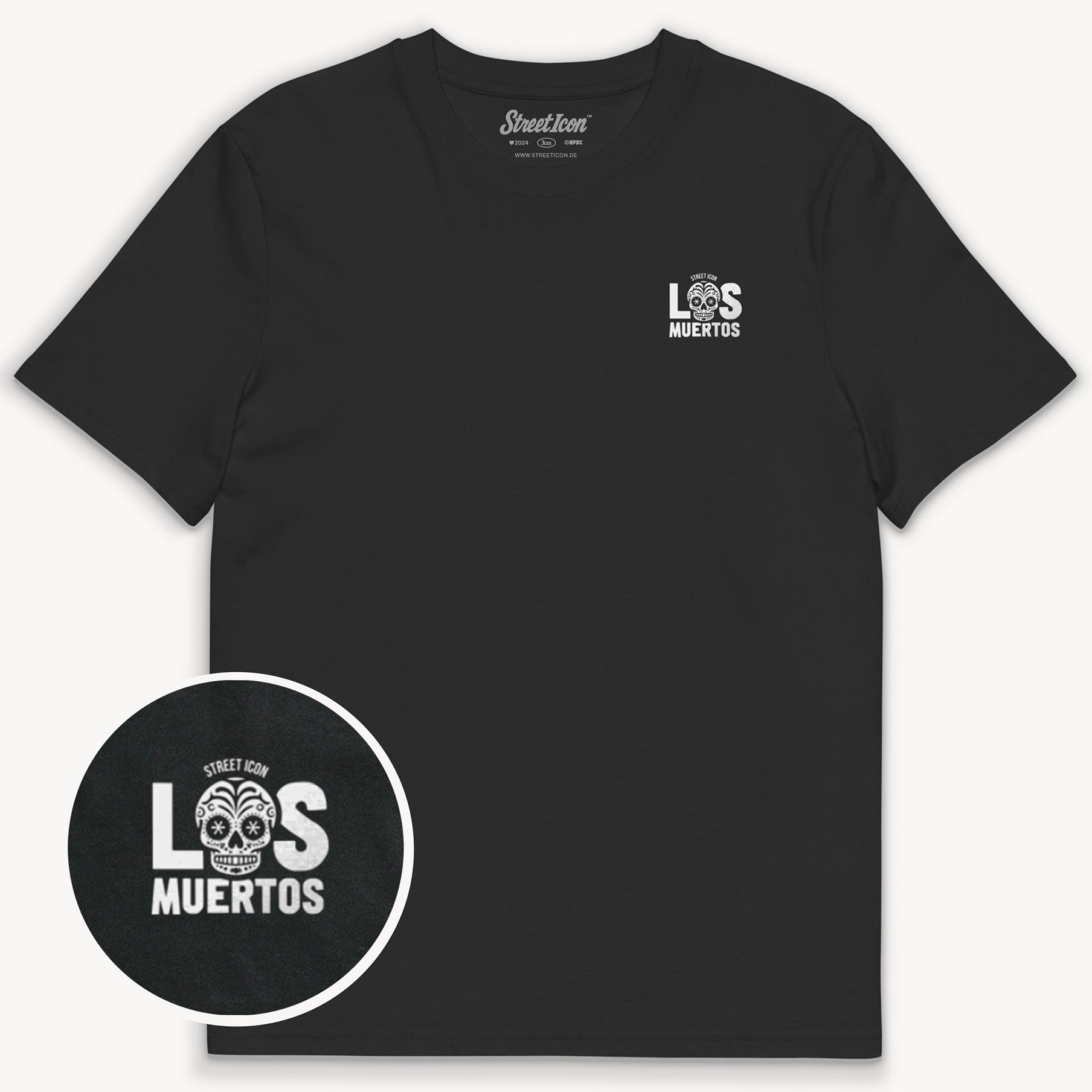 Rose - Premium T-Shirt mit 2-seitigem Druck - Street Icon