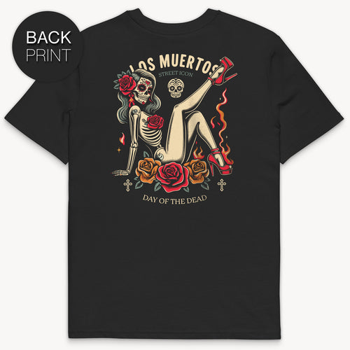 Rose - Premium T-Shirt mit 2-seitigem Druck - Street Icon