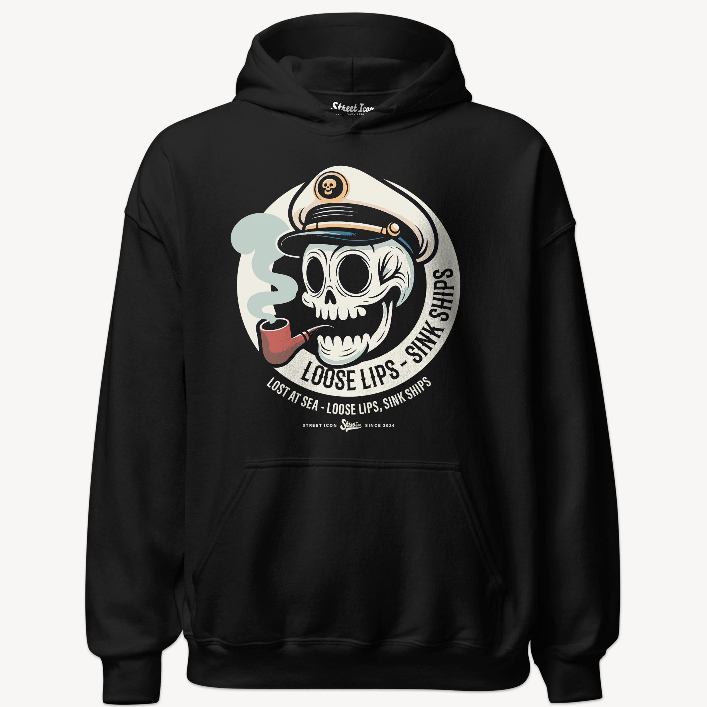 Loose Lips - Hoodie - Street Icon