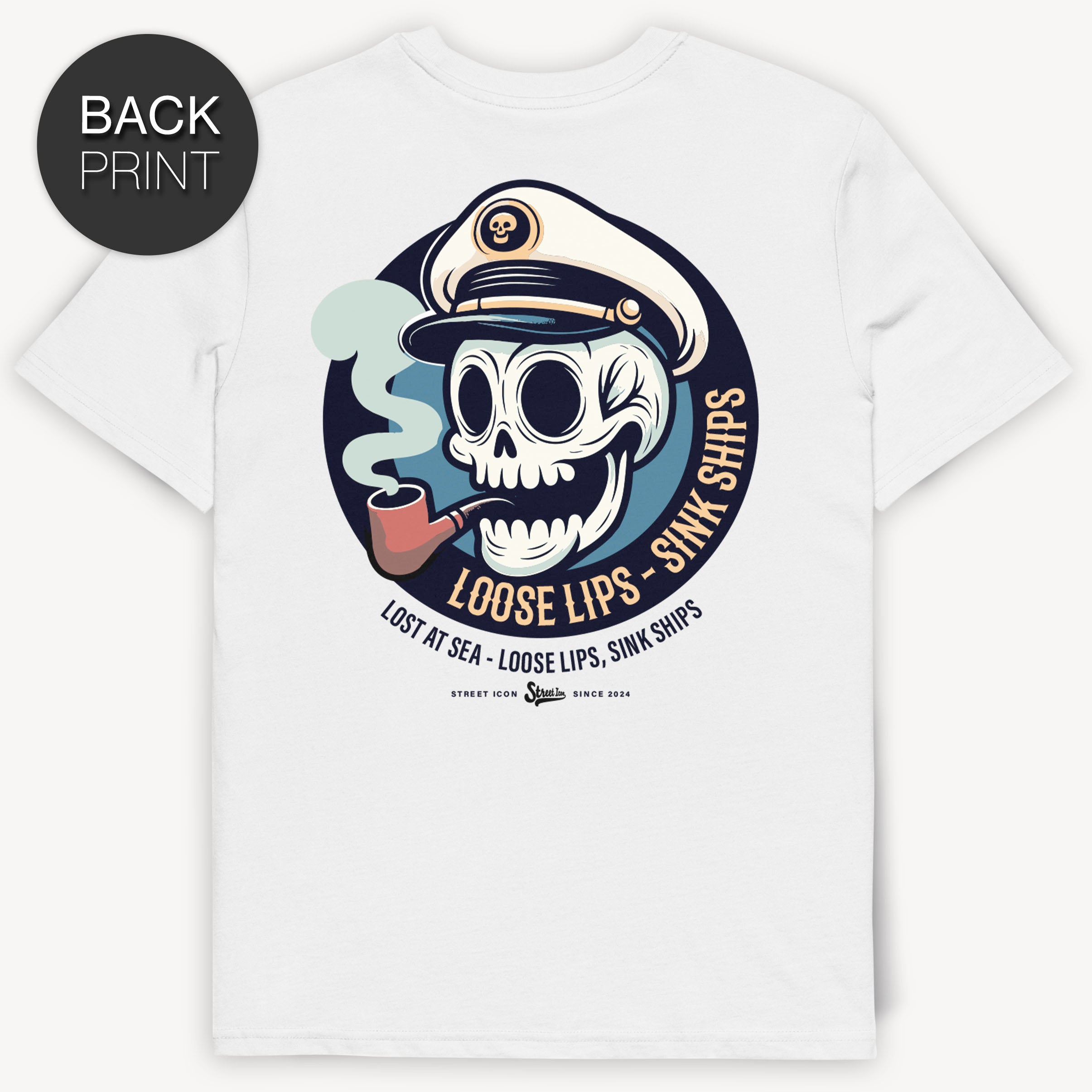 Loose Lips - Premium T-Shirt mit 2-seitigem Druck - Street Icon