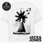 Lost Paradise Jack & Jones Oversize T-Shirt, 2-seitiger Print