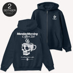Monday Morning Zip Hoodie mit 2-seitigem Print