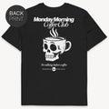 Monday Morning Coffee Club - Premium T-Shirt mit Back Print - Street Icon