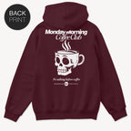 Monday Morning Coffee Club - Hoodie mit 2-seitigem Druck - Street Icon