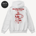 Monday Morning Coffee Club - Hoodie mit Back Print - Street Icon