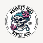 Memento Mori Skull - Aufkleber - Street Icon