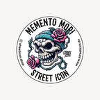 Memento Mori Skull - Aufkleber - Street Icon