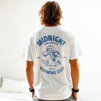 Midnight Running Club T-Shirt mit 2-seitigem Print - Street Icon