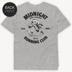 Midnight Running Club T-Shirt mit 2-seitigem Print - Street Icon