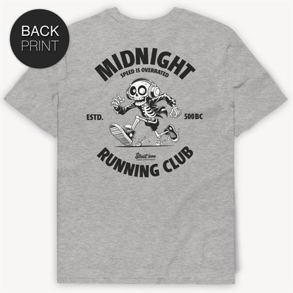 Midnight Running Club T-Shirt mit 2-seitigem Print