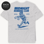 Midnight Running Zombie T-Shirt mit 2-seitigem Print