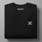 Skull Pullover mit Brustbestickung