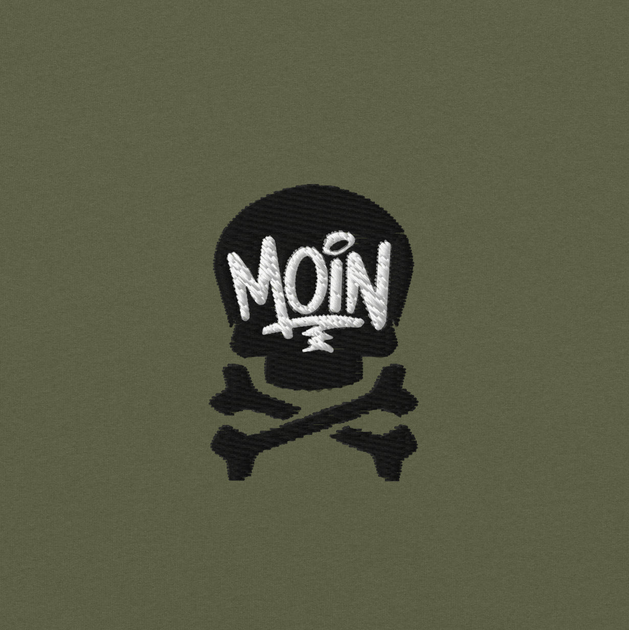Moin Skull Heavy Cotton T-Shirt