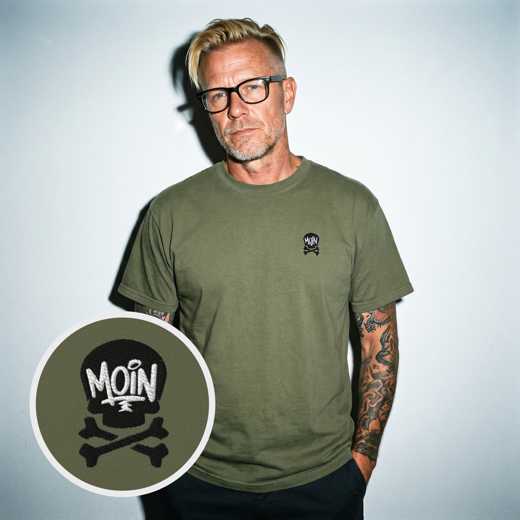 Moin Skull Heavy Cotton T-Shirt