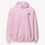 Moin X Hoodie mit Stickmotiv