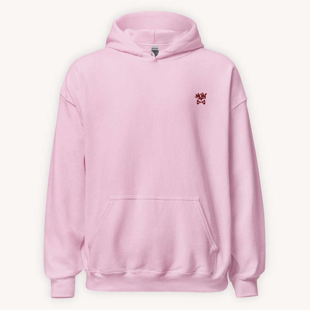 Moin X Hoodie mit Stickmotiv