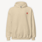 Moin X Hoodie mit Stickmotiv