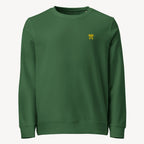 Moin X Bio-Sweatshirt mit Bruststick