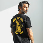 More Tattoos - Premium T-Shirt mit Rückendruck - Street Icon