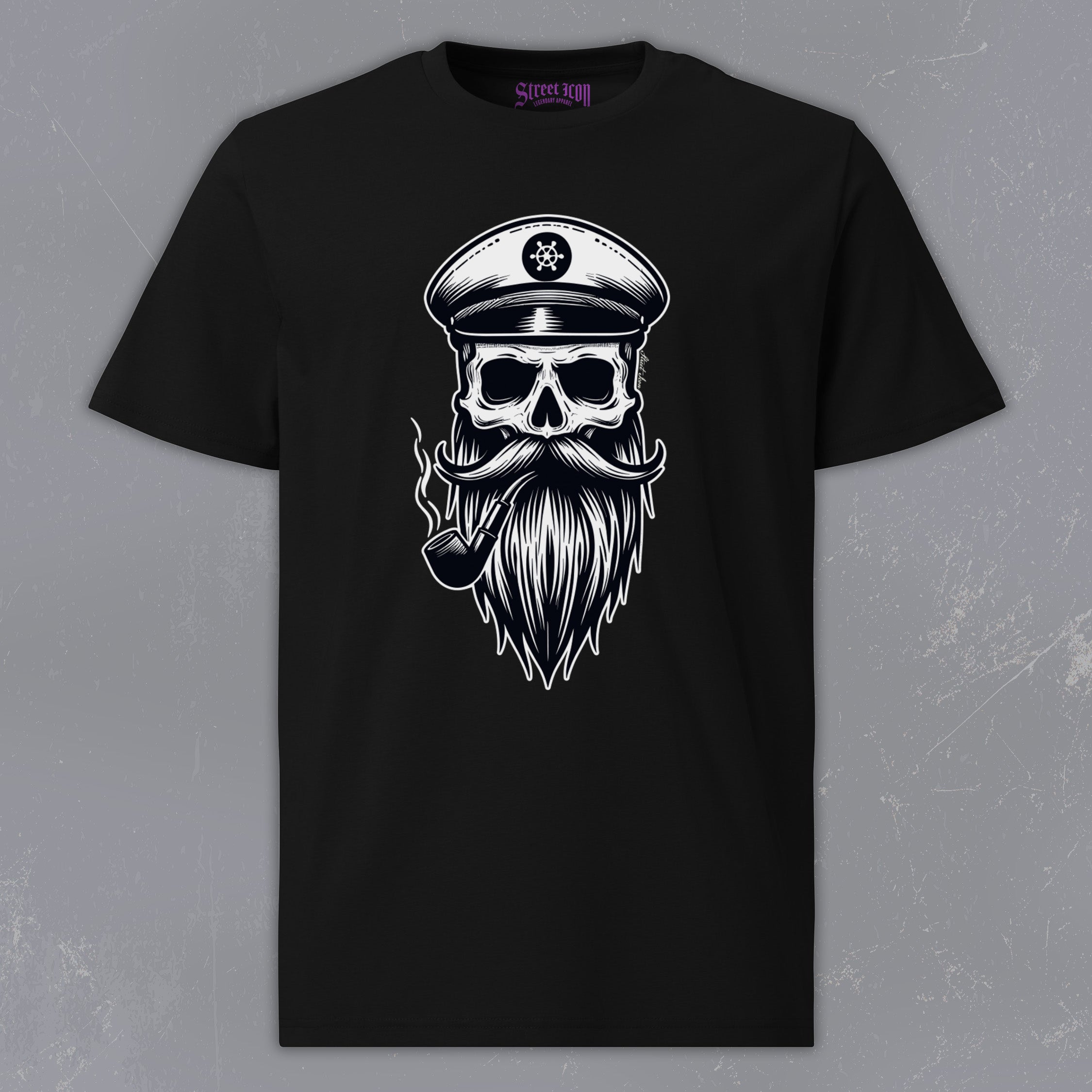 Skull Captain - Premium T-Shirt - Street Icon