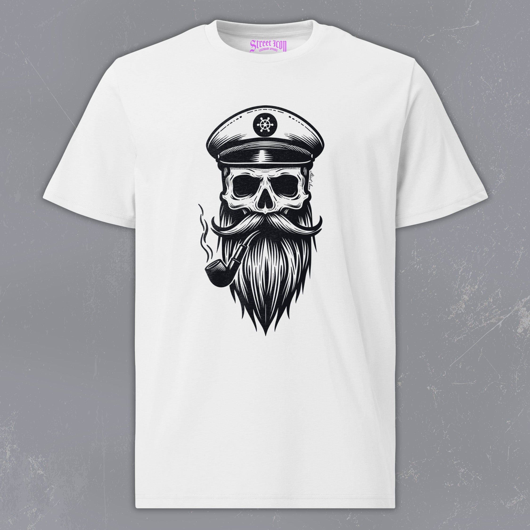 Skull Captain - Premium T-Shirt - Street Icon