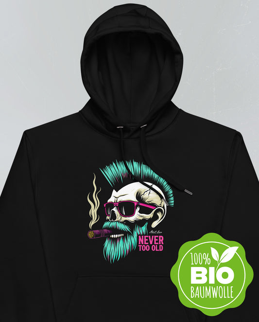 Punk Skull - Premium Organic Hoodie