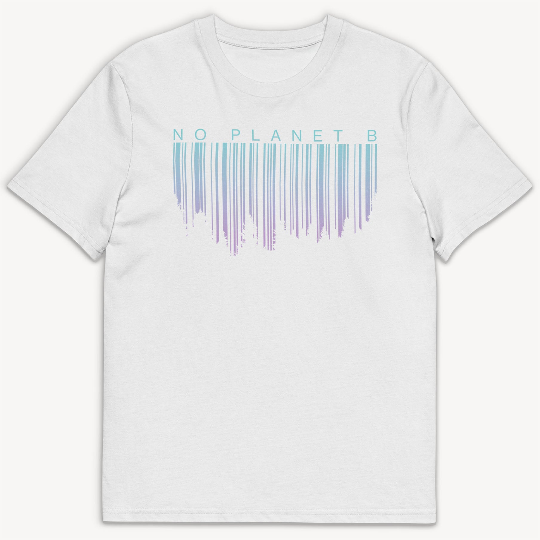 No Planet B - Barcode T-Shirt - Street Icon