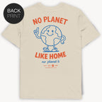 No Planet Like Home T-Shirt mit 2-seitigem Print