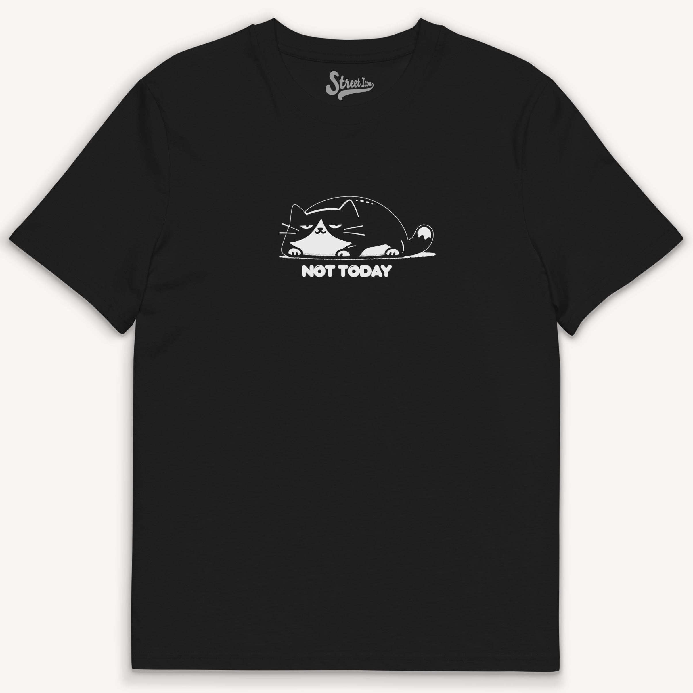Not Today Cat T-Shirt - Street Icon