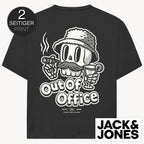 OOO Chill Skull Jack & Jones Oversize T-Shirt, 2-seitiger Print