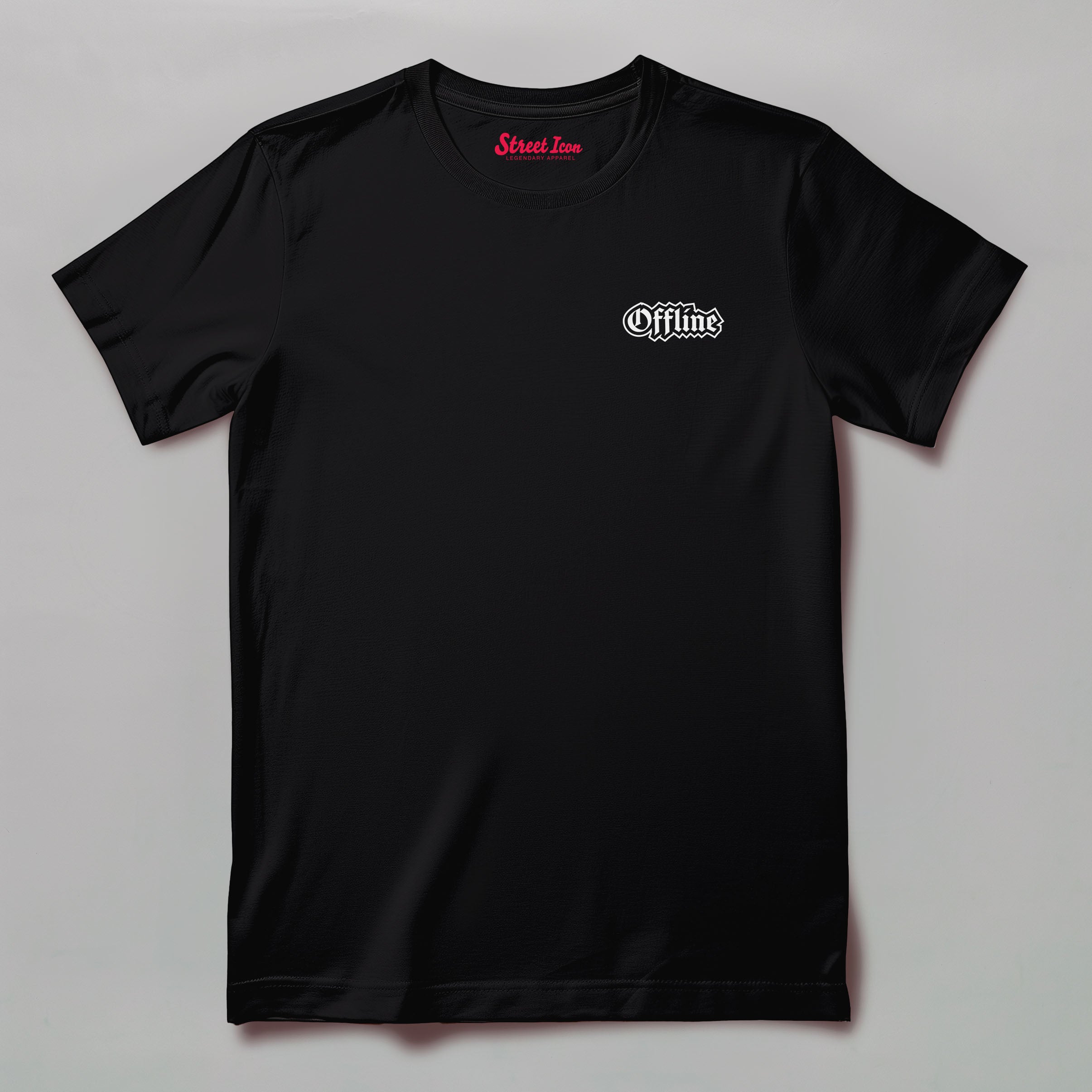 Offline Queen - Premium T-Shirt mit 2-seitigem Druck - Street Icon