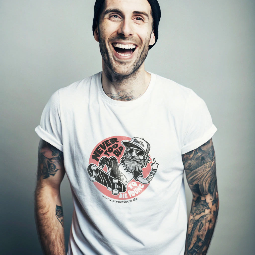 Old Dude Promo T-Shirt - Street Icon