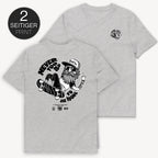 Old Dude Premium T-Shirt mit 2-seitigem Print - Street Icon