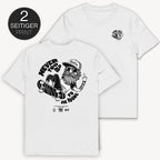 Old Dude Premium T-Shirt mit 2-seitigem Print - Street Icon